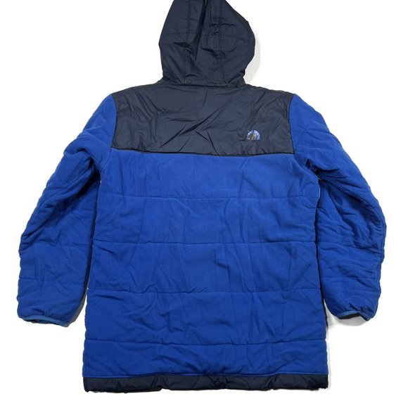 The North Face True or False Jacket Boys XL 18-20 Fleece‎ Zip Reversible Puffer - Picture 7 of 14
